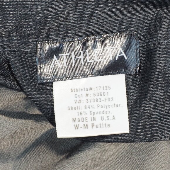 Athleta Jogger Pants Womens Medium Petite Sage Green Track White Stripe Athletic - Picture 4 of 11